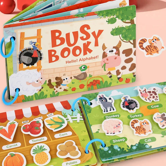 Montessori Baby Busy Book ™TheTinyLions