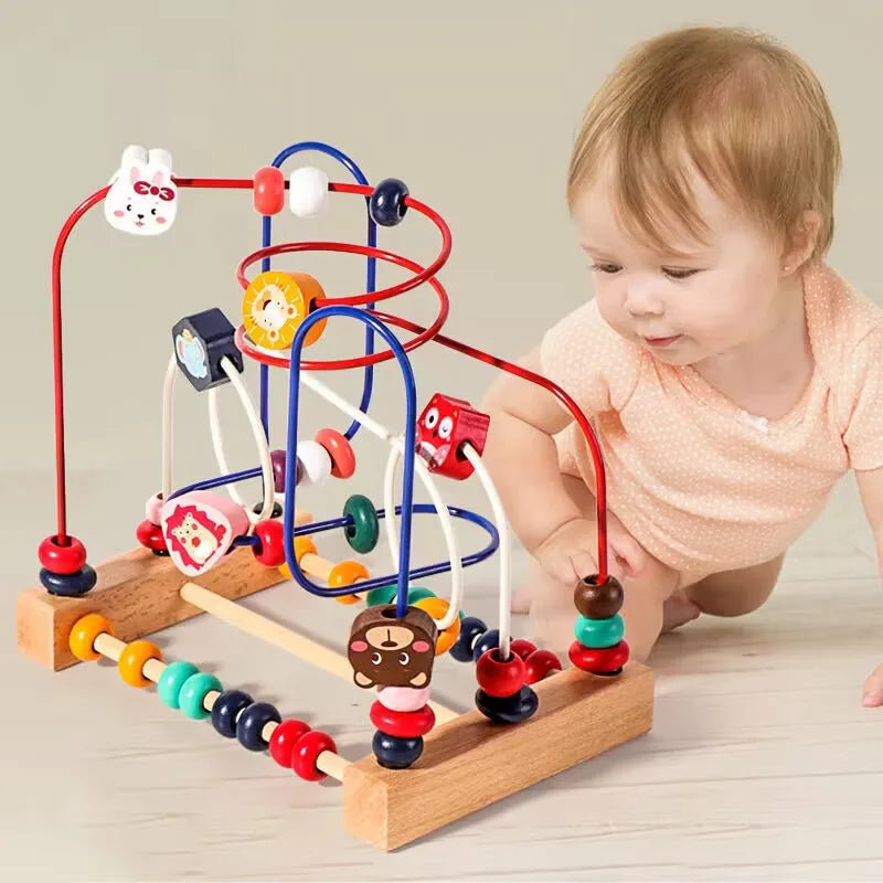 Montessori Wooden Roller ™TheTinyLions