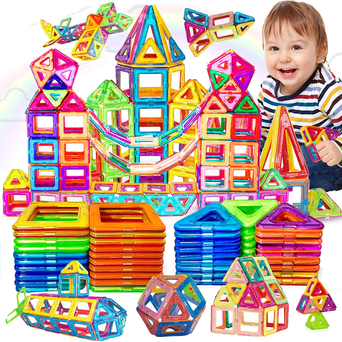 Magnetic Building Blocks (Construction Set) ™TheTinyLions