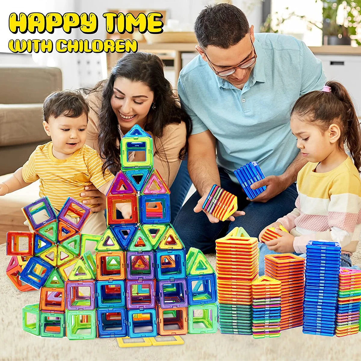 Magnetic Building Blocks (Construction Set) ™TheTinyLions